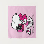 pinda's | VALENTIJNSDAG | Snoopie met Valentijnse  Wandkleed (Voorkant)