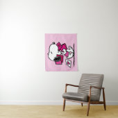 pinda's | VALENTIJNSDAG | Snoopie met Valentijnse  Wandkleed (In situ)