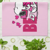 pinda's | VALENTIJNSDAG | Snoopy be Mine Theedoek (Gevouwen)