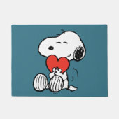 pinda's | VALENTIJNSDAG | Snoopy Heart Hug Deurmat (Voorkant)