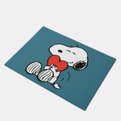 pinda's | VALENTIJNSDAG | Snoopy Heart Hug Deurmat (Schuin)