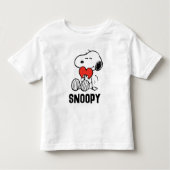 pinda's | VALENTIJNSDAG | Snoopy Heart Hug Kinder Shirts (Voorkant)