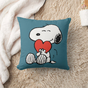pinda's   VALENTIJNSDAG   Snoopy Heart Hug Kussen