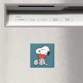 pinda's | VALENTIJNSDAG | Snoopy Heart Hug Magneet (Insitu (Vaatwasser))