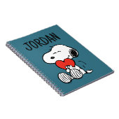 pinda's | VALENTIJNSDAG | Snoopy Heart Hug Notitieboek (Rechterzijde)