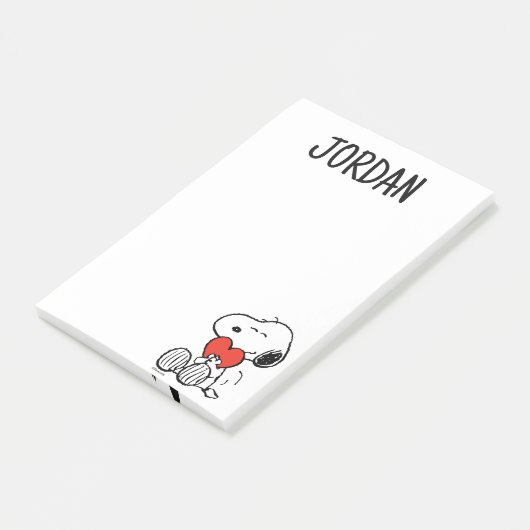 pinda's | VALENTIJNSDAG | Snoopy Heart Hug Post-it® Notes (Schuin)