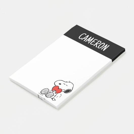 pinda's | VALENTIJNSDAG | Snoopy Heart Hug Post-it® Notes (Schuin)