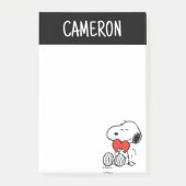 pinda's | VALENTIJNSDAG | Snoopy Heart Hug Post-it® Notes (Voorkant)