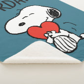 pinda's | VALENTIJNSDAG | Snoopy Heart Hug Sherpa Deken (3/4)
