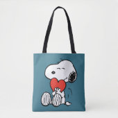 pinda's | VALENTIJNSDAG | Snoopy Heart Hug Tote Bag (Voorkant)