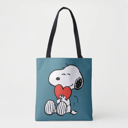 pinda's | VALENTIJNSDAG | Snoopy Heart Hug Tote Bag (Voorkant)