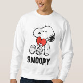pinda's | VALENTIJNSDAG | Snoopy Heart Hug Trui (Voorkant)