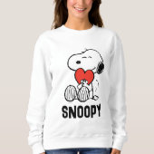 pinda's | VALENTIJNSDAG | Snoopy Heart Hug Trui (Voorkant)