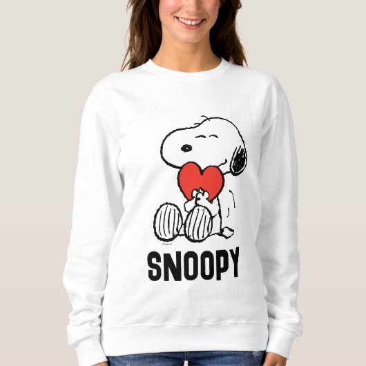 pinda's | VALENTIJNSDAG | Snoopy Heart Hug Trui (Voorkant)
