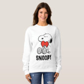 pinda's | VALENTIJNSDAG | Snoopy Heart Hug Trui (Voorkant volledig)