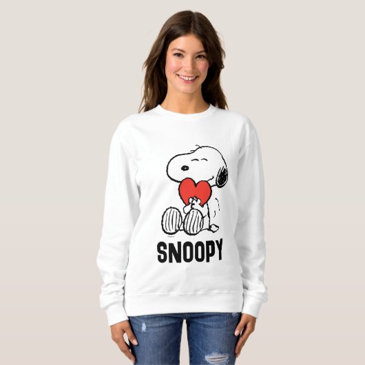 pinda's | VALENTIJNSDAG | Snoopy Heart Hug Trui (Voorkant volledig)