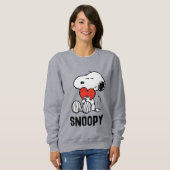 pinda's | VALENTIJNSDAG | Snoopy Heart Hug Trui (Voorkant volledig)