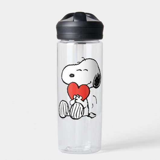 pinda's | VALENTIJNSDAG | Snoopy Heart Hug Waterfles (Voorkant)