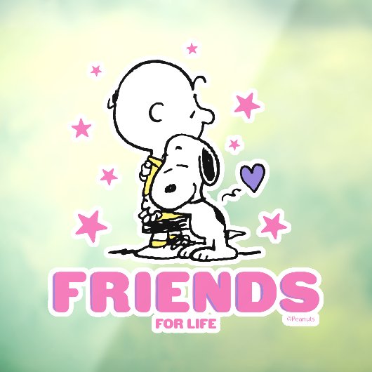 pinda's | VALENTIJNSDAG | Vrienden voor het leven Raamsticker (Vel 3)