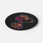 pinda's | Verdroogde dag van de hond Papieren Bordje (Gekanteld)