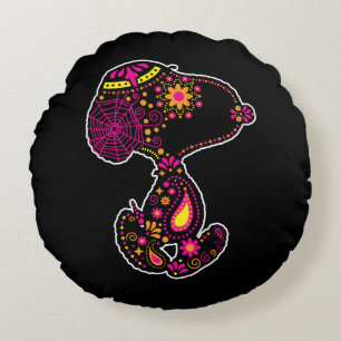 pinda's   Verdroogde dag van de hond Rond Kussen