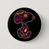 pinda's | Verdroogde dag van de hond Ronde Button 5,7 Cm (Voorkant)