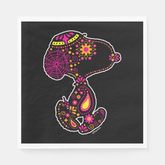 pinda's | Verdroogde dag van de hond Servet (Voorkant)