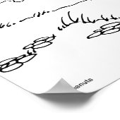 Pinda's Verjaardagsfeestje Kleuren Poster (Hoek)