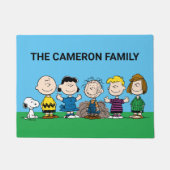 pinda's vrienden op rij deurmat (Voorkant)