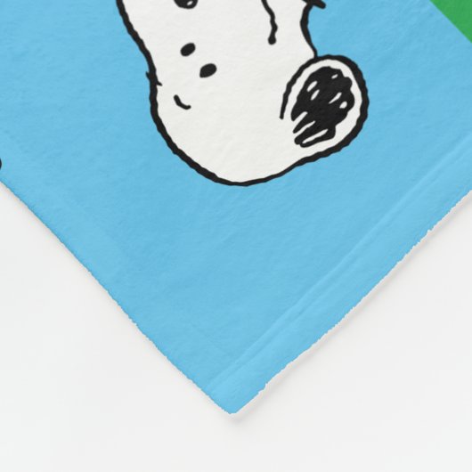 pinda's vrienden op rij fleece deken (Hoek)