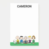 pinda's vrienden op rij post-it® notes (Voorkant)