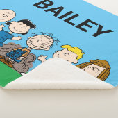 pinda's vrienden op rij sherpa deken (3/4)