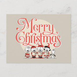 pinda's | Vroegere kerstfeestdag Briefkaart