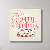 pinda's | Vroegere kerstfeestdag Canvas Afdruk (Voorkant)