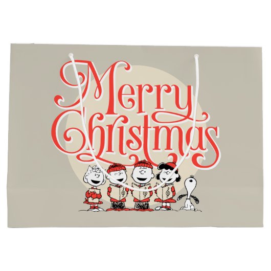 pinda's | Vroegere kerstfeestdag Groot Cadeauzakje (Achterkant)