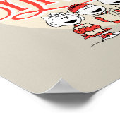 pinda's | Vroegere kerstfeestdag Poster (Hoek)