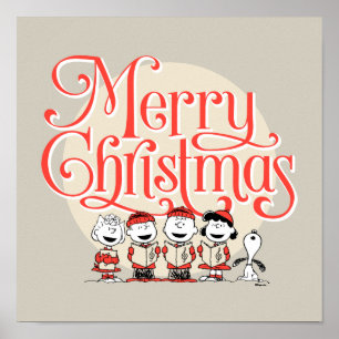 pinda's   Vroegere kerstfeestdag Poster