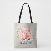 pinda's | Vroegere kerstfeestdag Tote Bag (Voorkant)