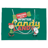 pinda's | Wandelen in een winterse Snoep! Groot Cadeauzakje (Achterkant)