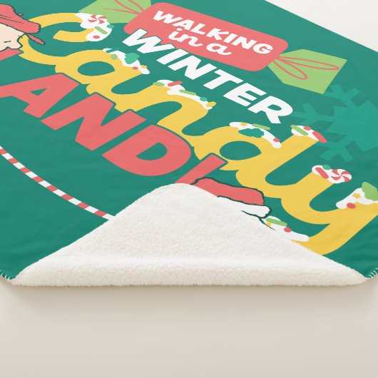 pinda's | Wandelen in een winterse Snoep! Sherpa Deken (3/4)