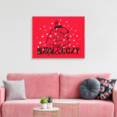 pinda's | Warm & Cozy Canvas Afdruk (Insitu (Woonkamer))