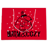 pinda's | Warm & Cozy Groot Cadeauzakje (Voorkant)