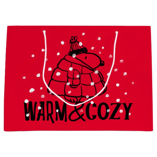 pinda's | Warm & Cozy Groot Cadeauzakje (Voorkant)