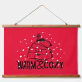 pinda's | Warm & Cozy Hangend Wandkleed (Voorkant)