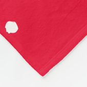 pinda's | Warm & Cozy | Jouw namen toevoegen Fleece Deken (Hoek)