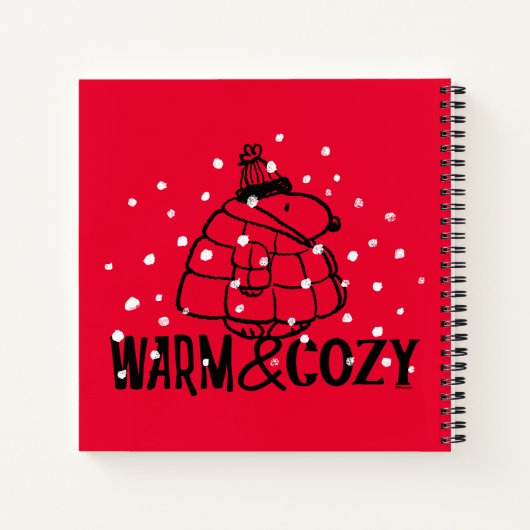 pinda's | Warm & Cozy Notitieboek (Achterkant)