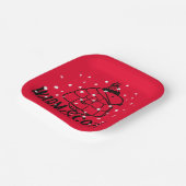 pinda's | Warm & Cozy Papieren Bordje (Gebogen)