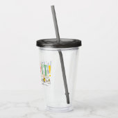 Pinda's We Did It Afstuderen Grappige Quote Snoopy Acryl Drinkbeker (Links)