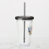 Pinda's We Did It Afstuderen Grappige Quote Snoopy Acryl Drinkbeker (Rechts)