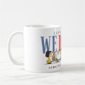 Pinda's We Did It Afstuderen Grappige Quote Snoopy Koffiemok (Links)